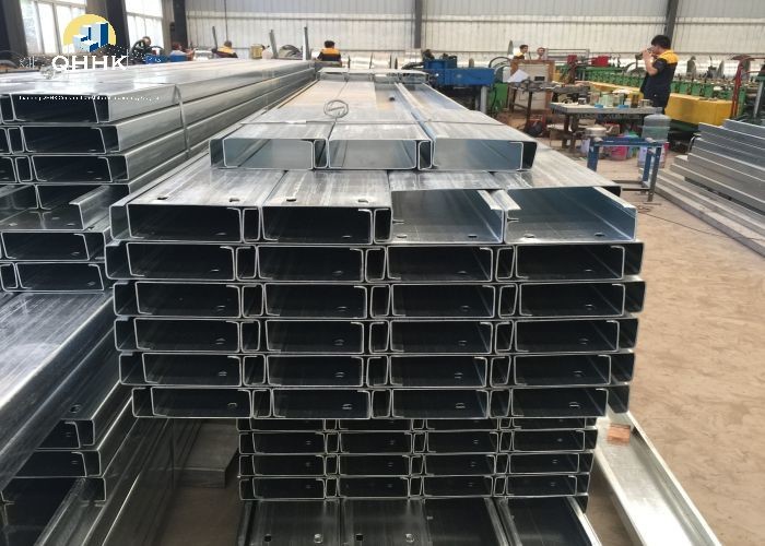 Roof Steel Building Purlins Galvanized Z Purlin Profile Size Customized